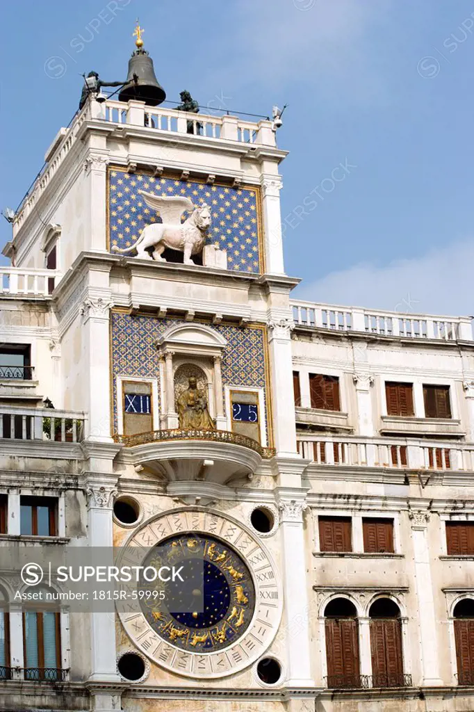 Italy, Venice, St Marcus Square, Bell Tower