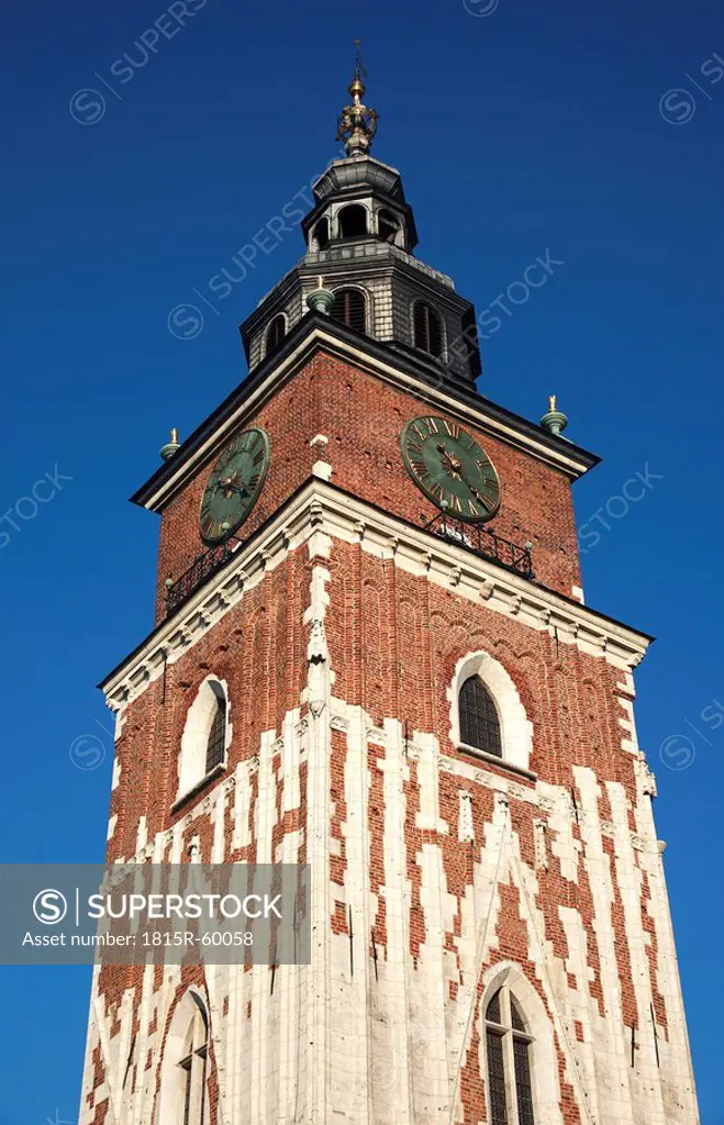 Poland, Cracow, Town Hall Tower