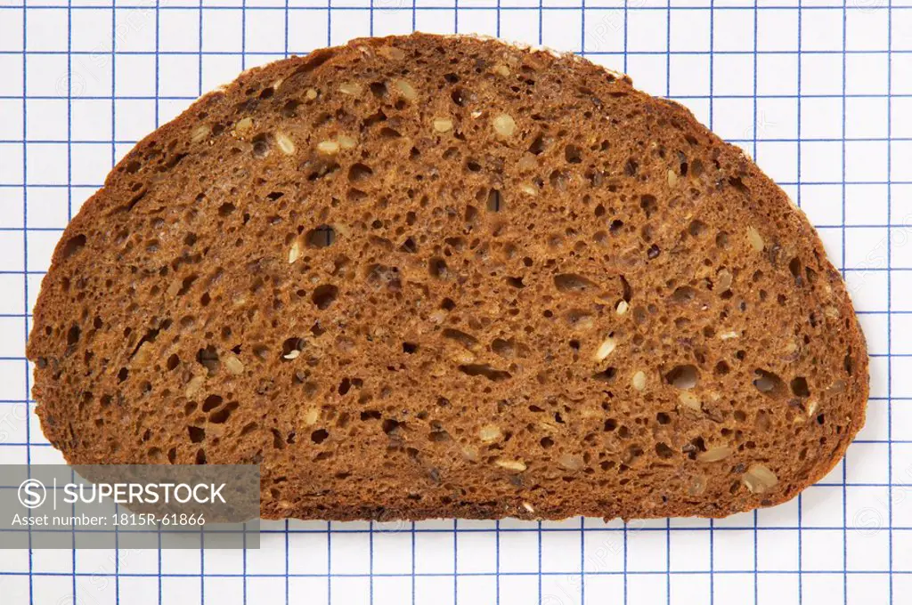 Slice of bread, close_up
