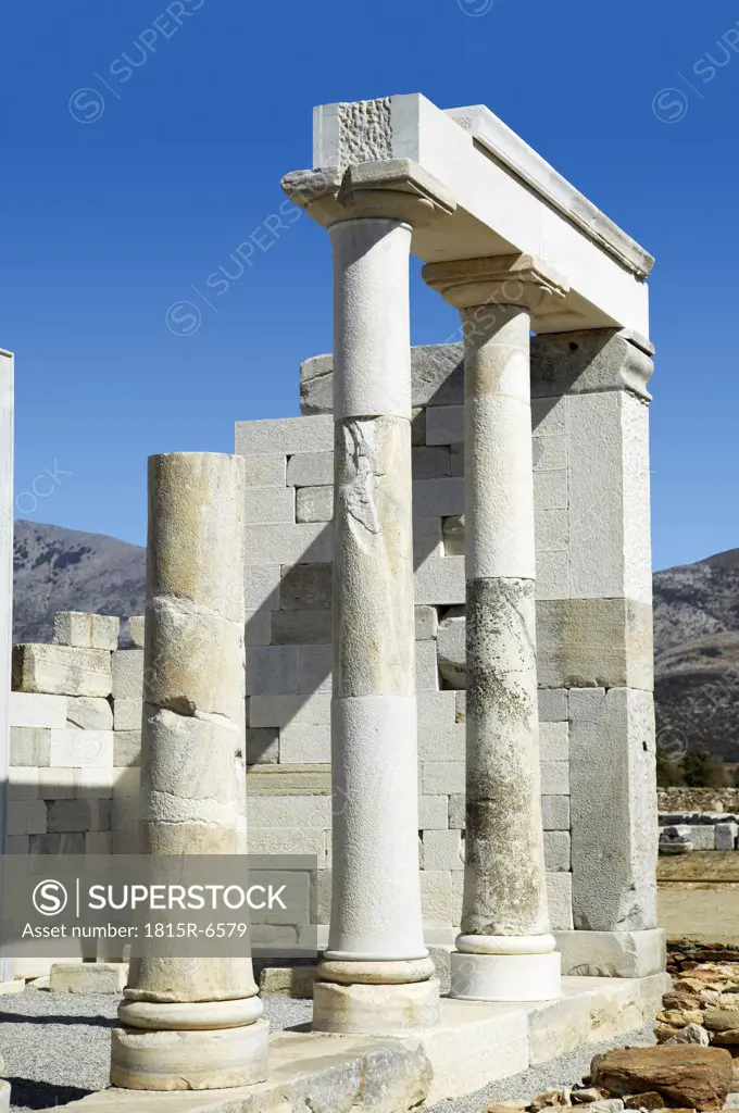 Greece, Naxos, Demeter temple