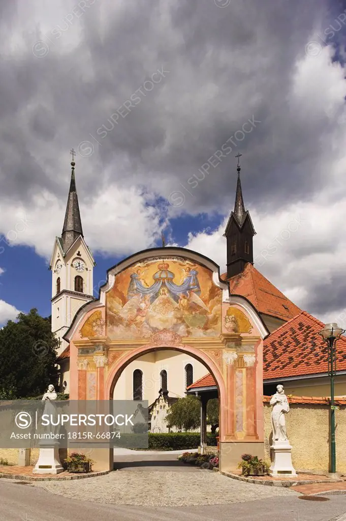 Austria, Steiermark, Maria Lankowitz, Pilgrimage Church