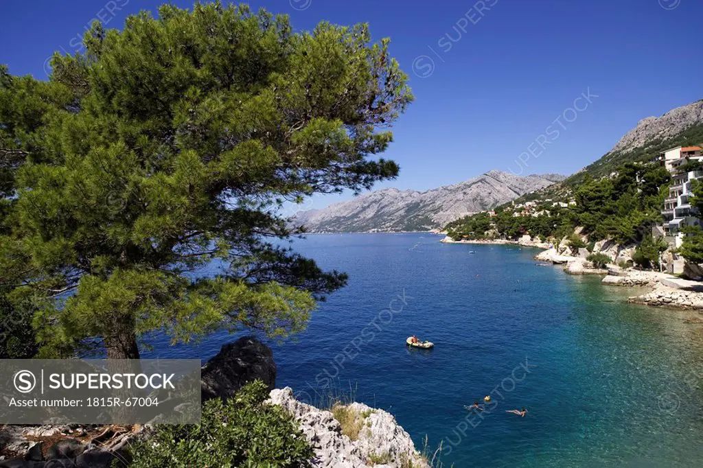 Croatia, Makarska Riviera, Brela, Coast area