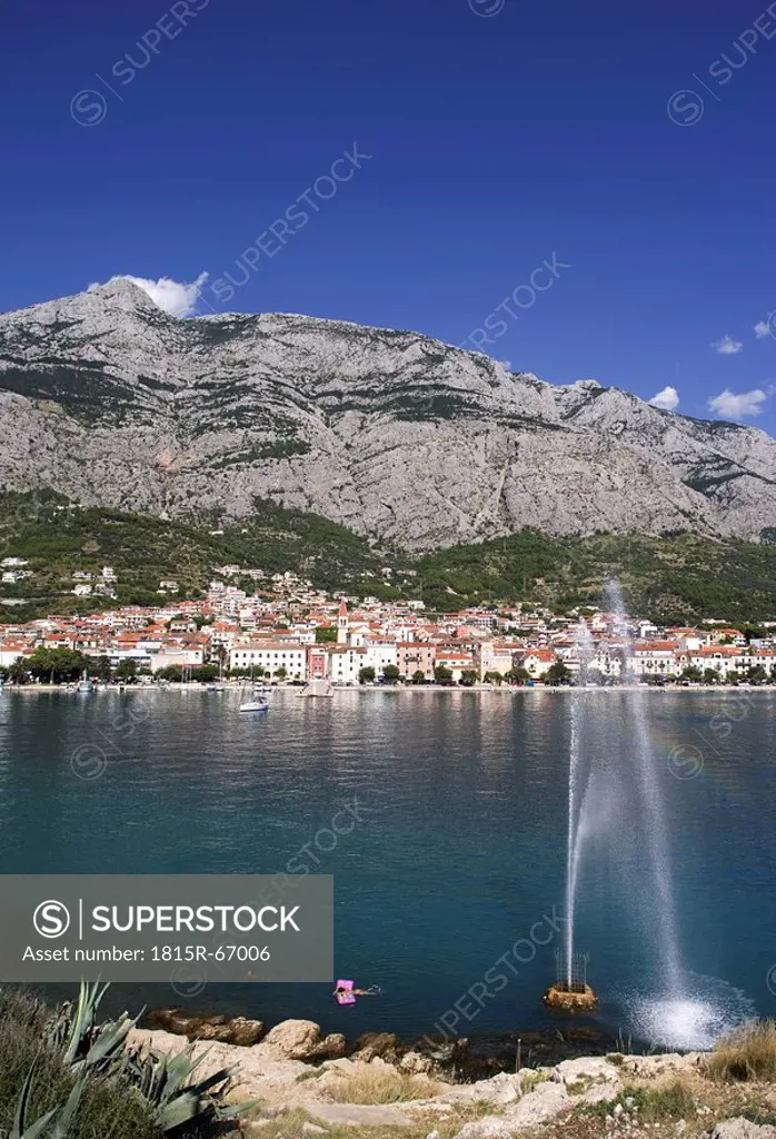 Croatia, Makarska Riviera, Makarska, Seaport