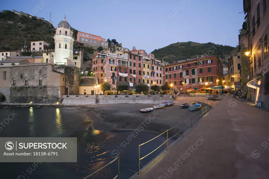 Italy, Liguria, Vernazza