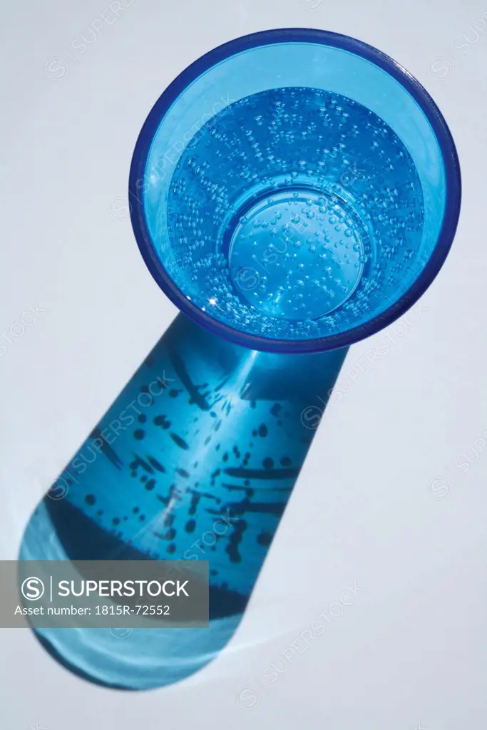 Germany, Bavaria, Mineral water in plastic cup, close_up