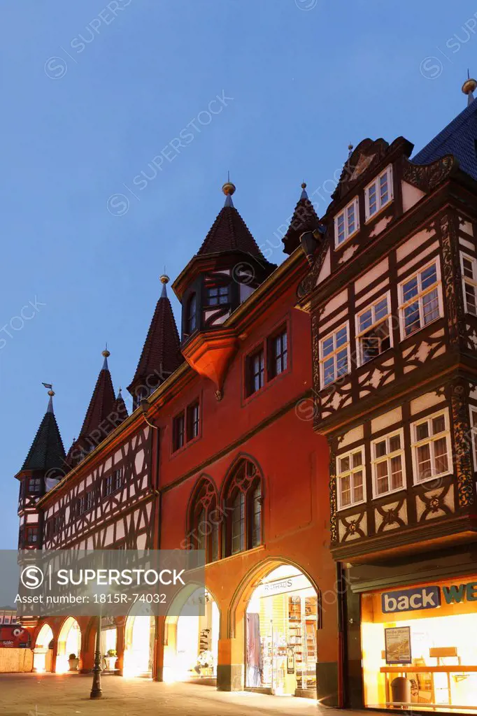 Germany, Hesse, Rhoen, Fulda, View of old townhall