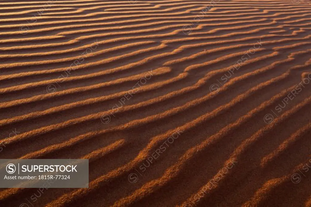 Africa, Namibia, Namib Naukluft National Park, View of sand in the namib desert