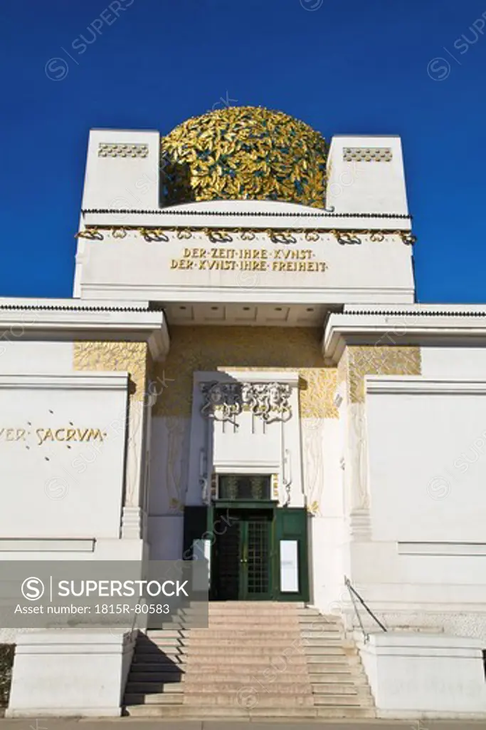 Austria, Vienna, View of secession memorial
