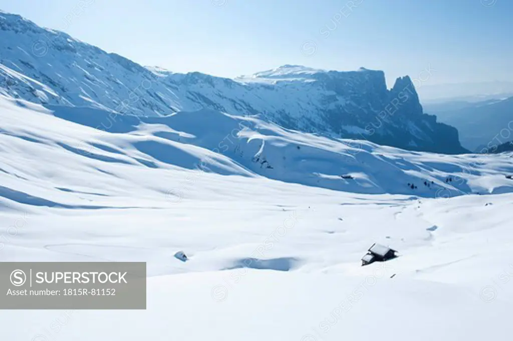 Austria, South Tirol, View of snowy mountain