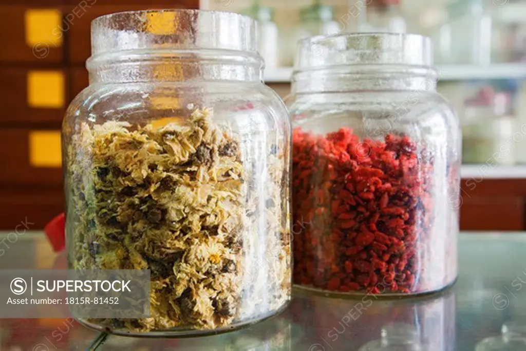 Malaysia, Tea made of chrysanthemum and goji berries