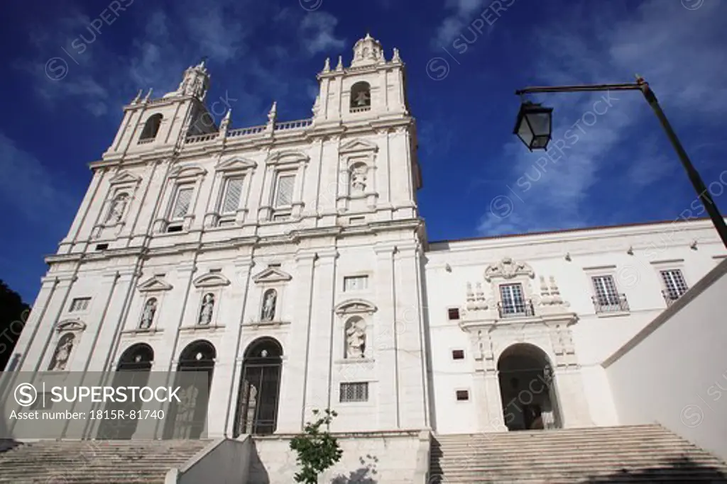 Portugal, Lisbon, View of sío vicente de fora monastery