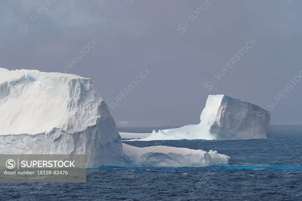 Antarctic, Antarctic Peninsula, View of iceberg in weddell sea