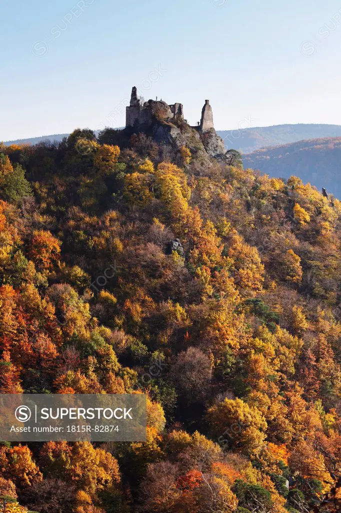 Austria, Lower Austria, Waldviertel, Wachau, Duernstein castle