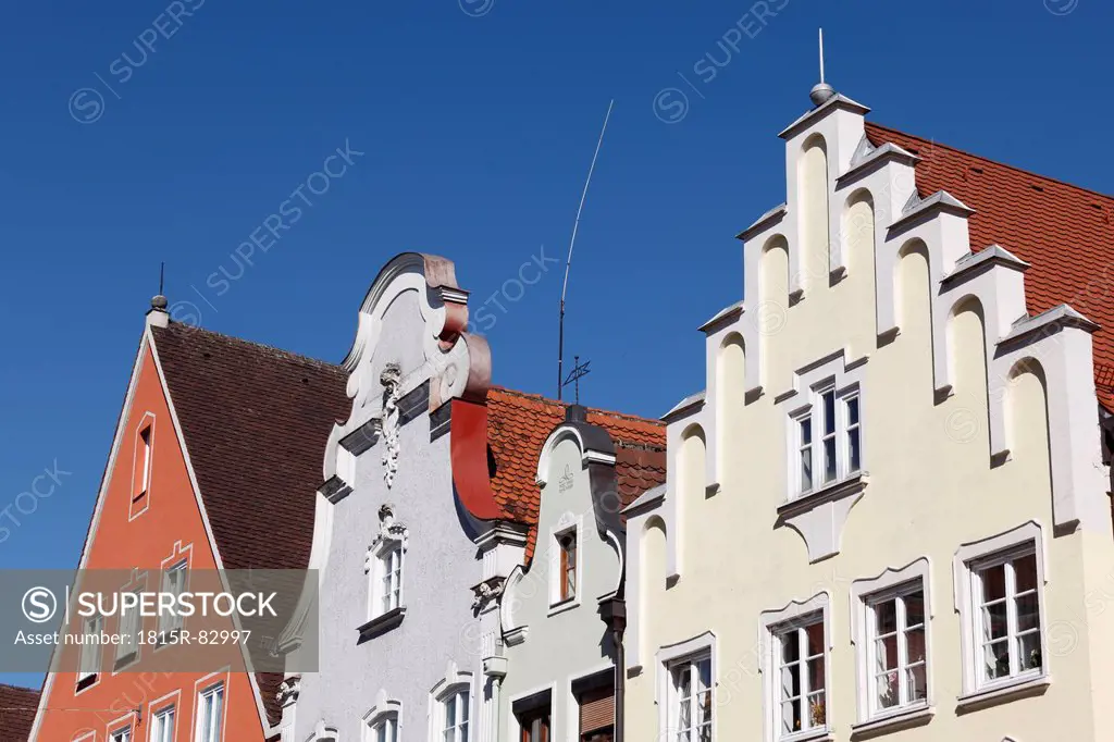 Germany, Bavaria, Swabia, View of houses in maximilianstraße