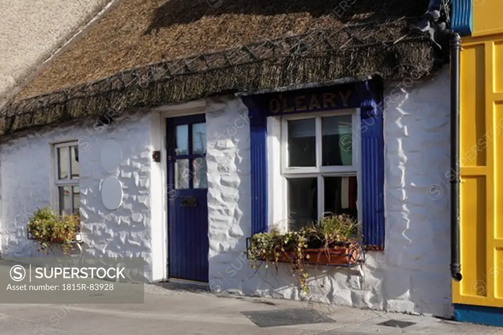 Republic of Ireland, County Fingal, Skerries, View of old traditional house