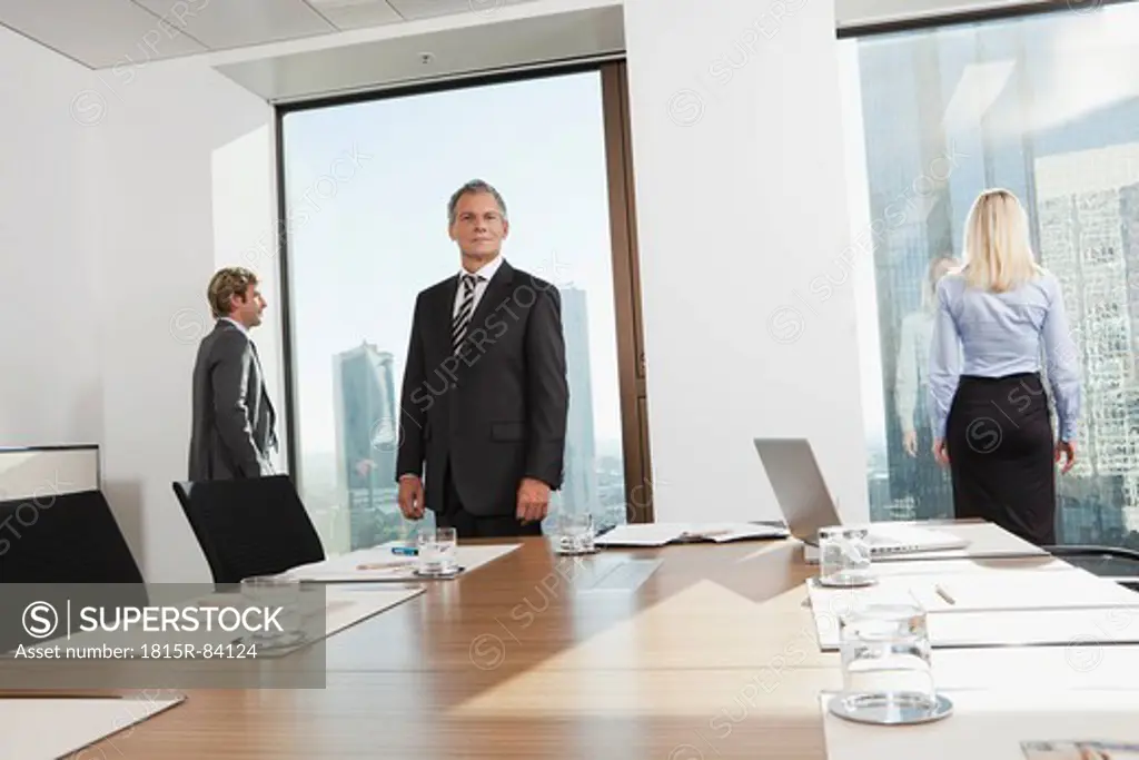Germany, Frankfurt, Business people in conference room