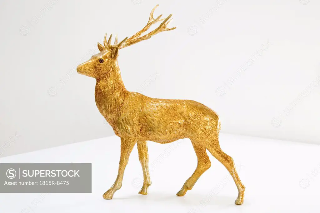 Ornamental stag, close-up