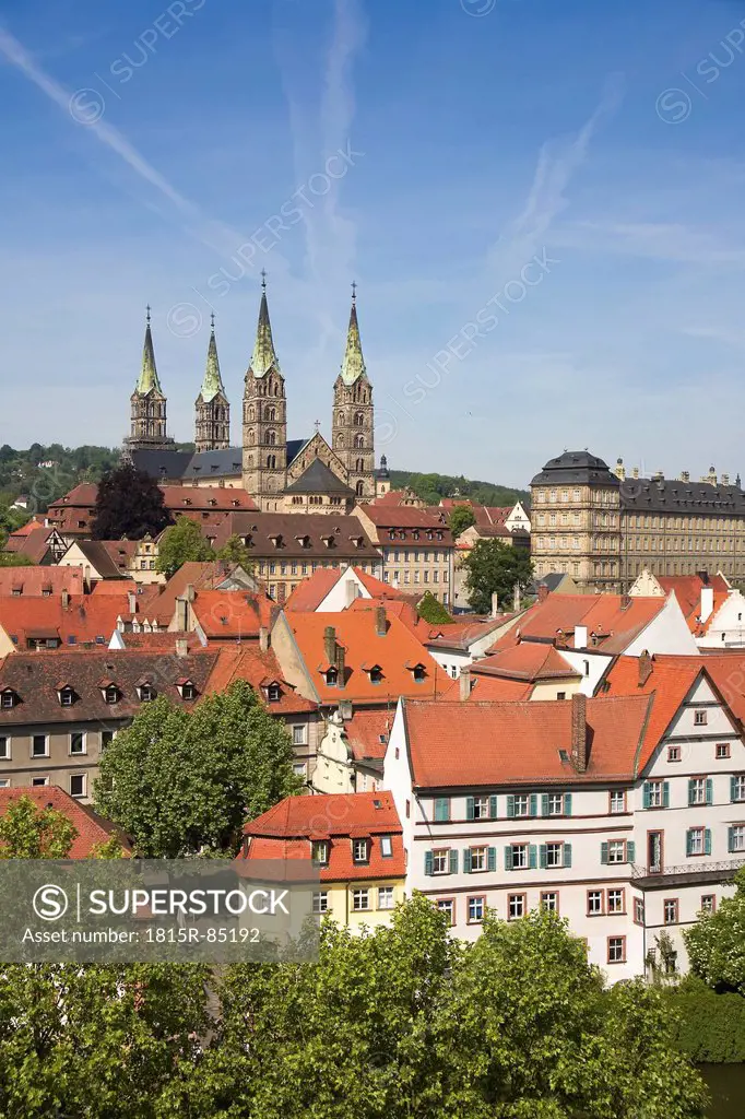 Germany, Bavaria, Bamberg, View of city