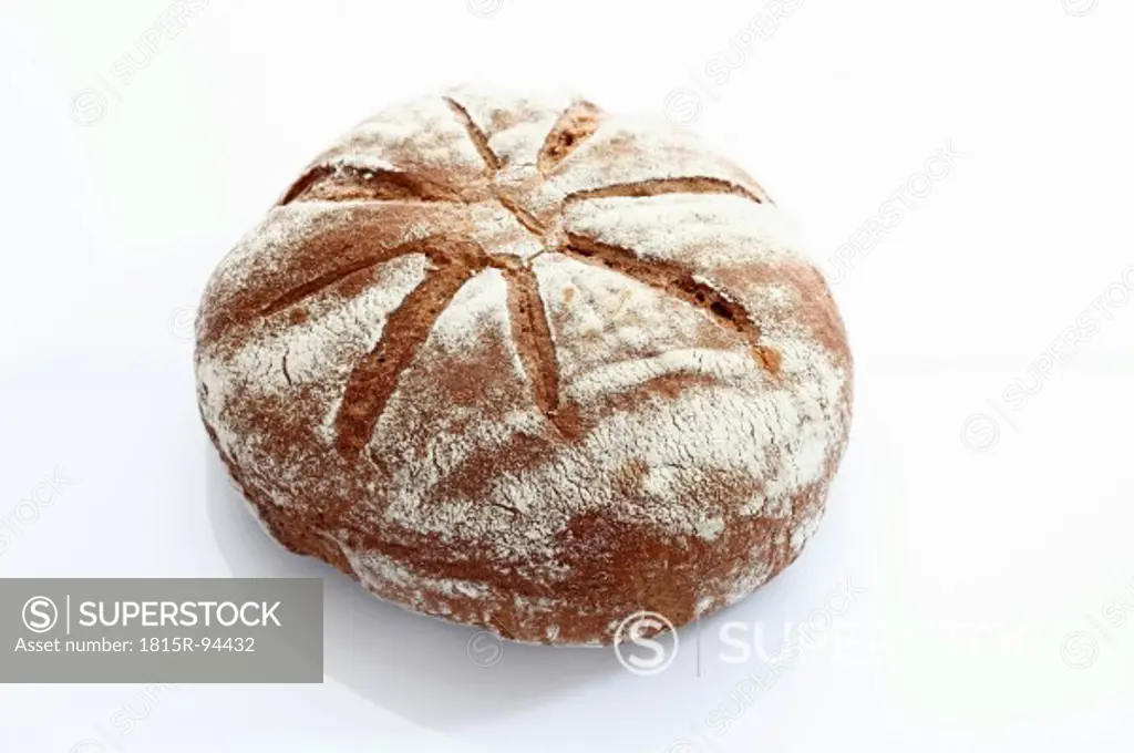 Sourdough bread loaf, close up