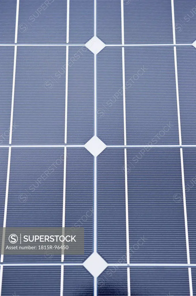 Germany, Munich, Solar panel, close up