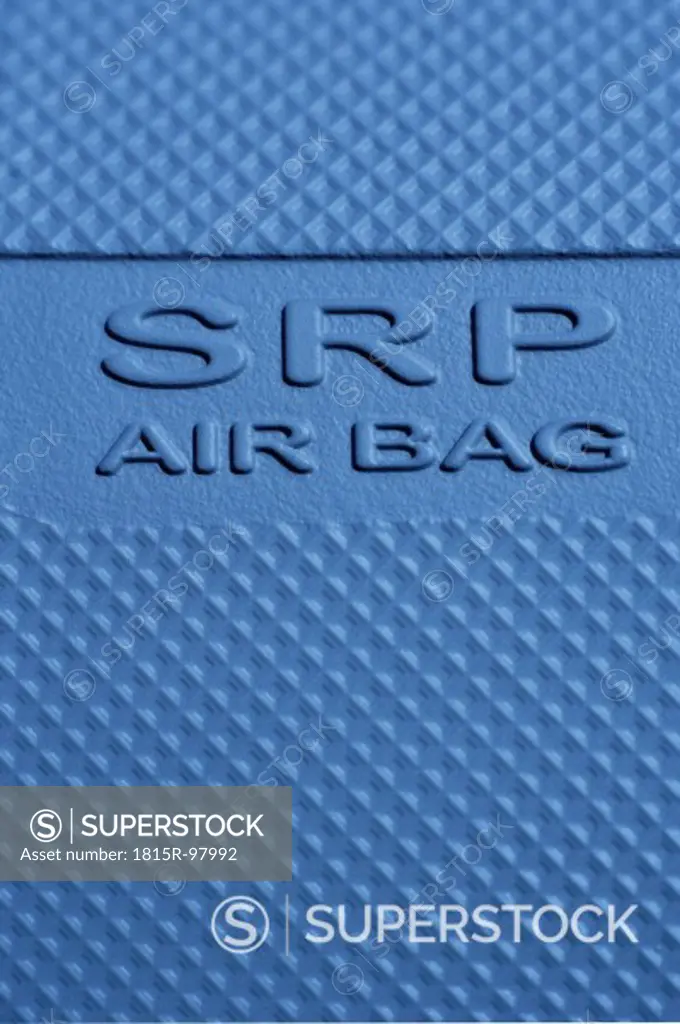 Germany, SRP air bag, close up