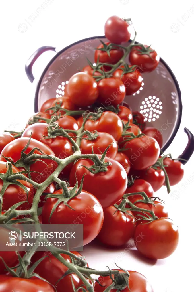 Tomatoes in a strainer