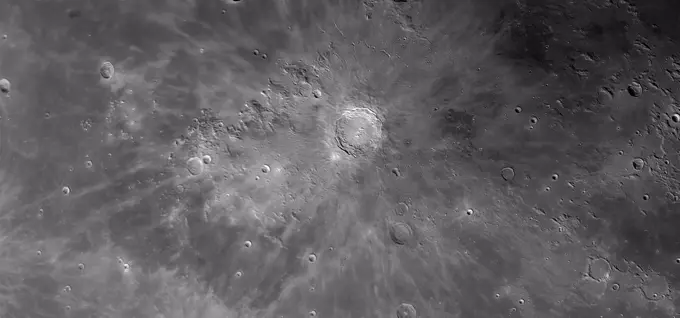 Astrophotography of Copernicus Crater