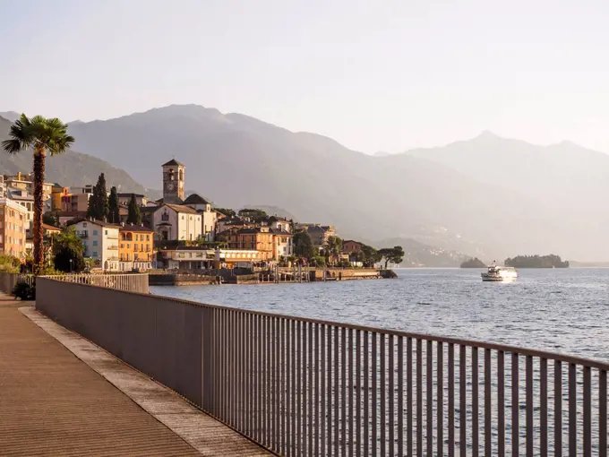 Switzerland, Ticino, Lago Maggiore, Brissago