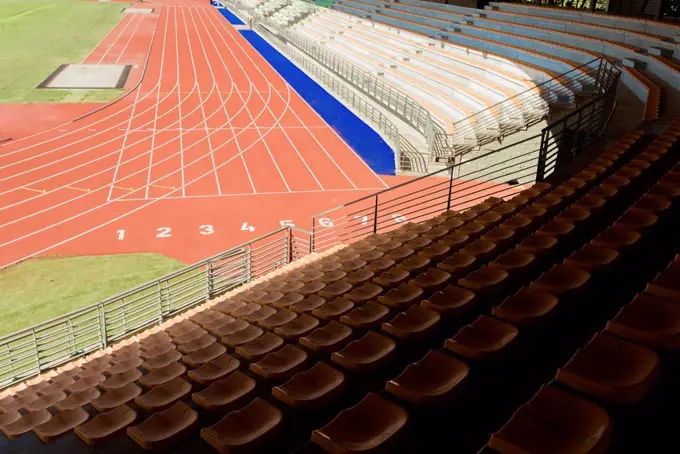 Italy, Florence, track and field stadium