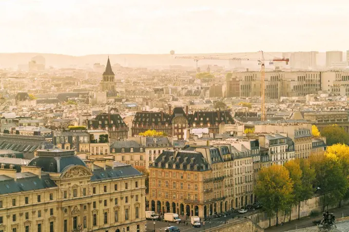 France, Paris, view to the city