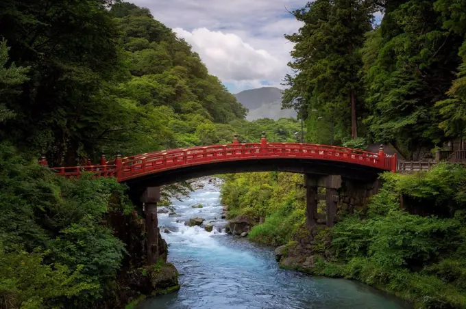 Japan, NIkko, Shinkyo Bridge