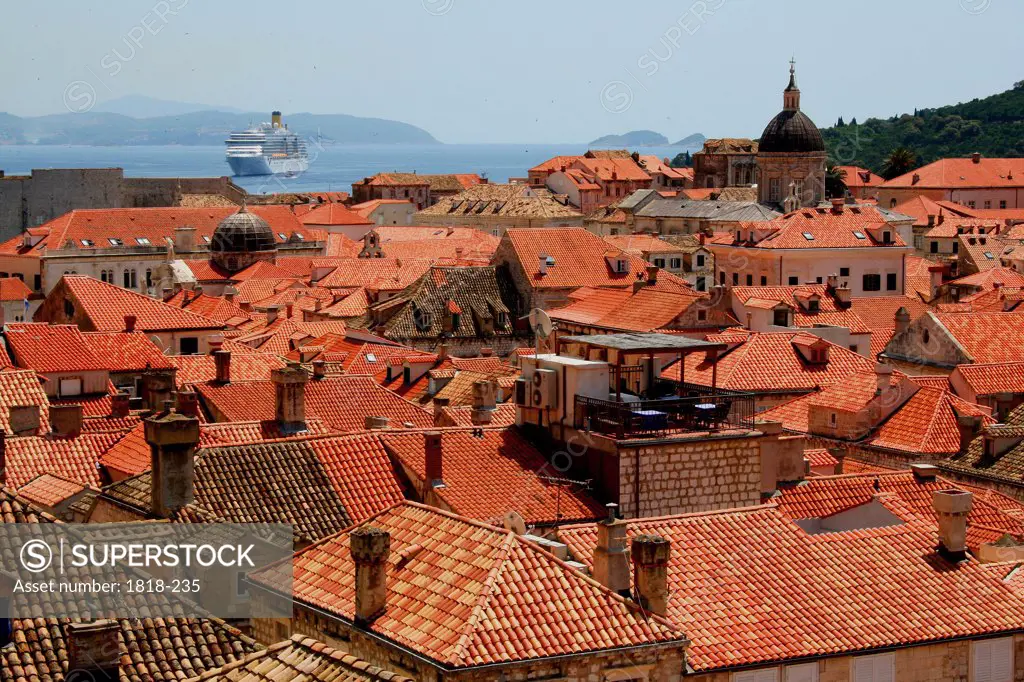 Buildings in a city, Dubrovnik, Dalmatia, Croatia