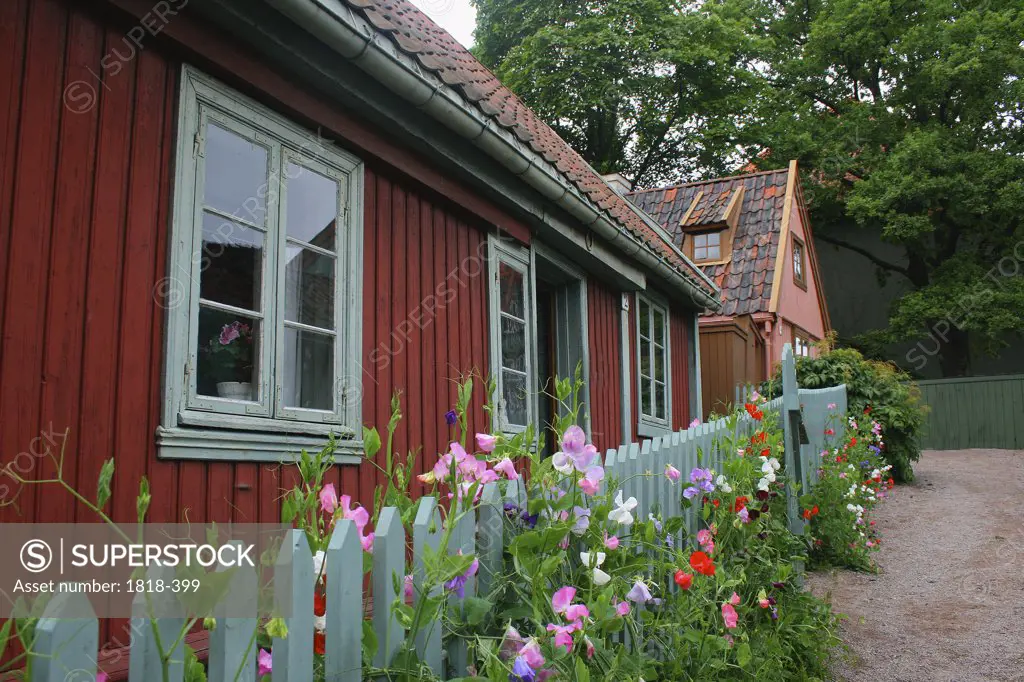 Houses in the Folk Museum, Oslo, Norway