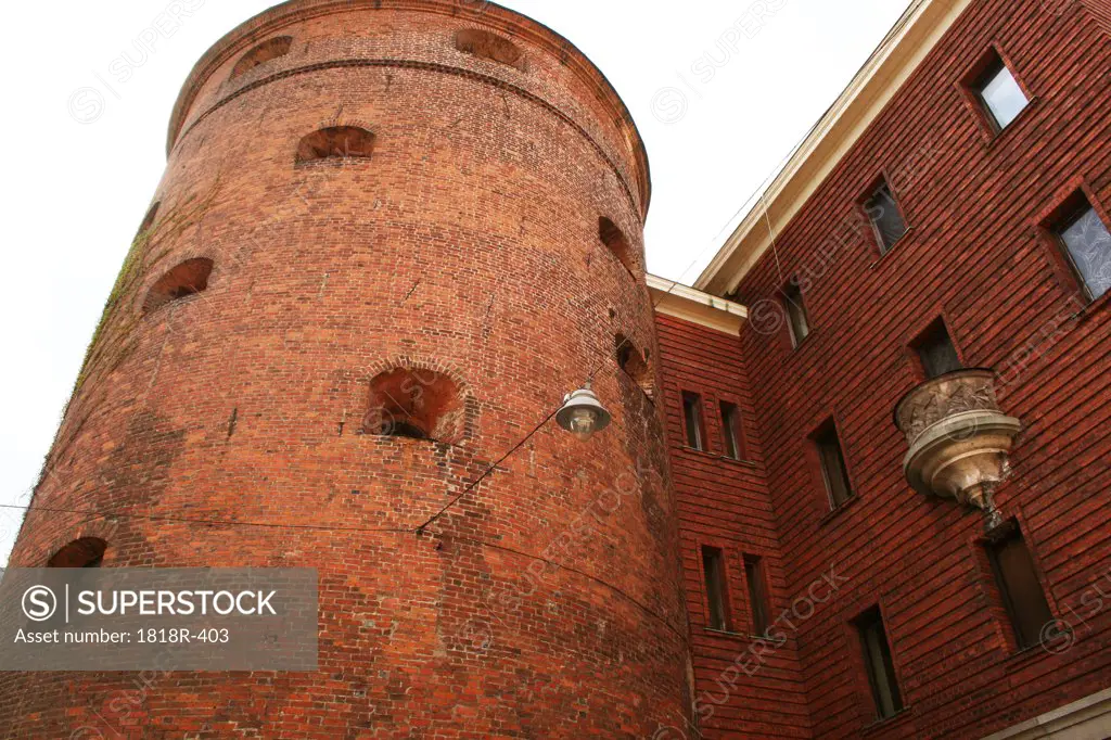 Latvia, Riga, Powder Tower,” old city wall