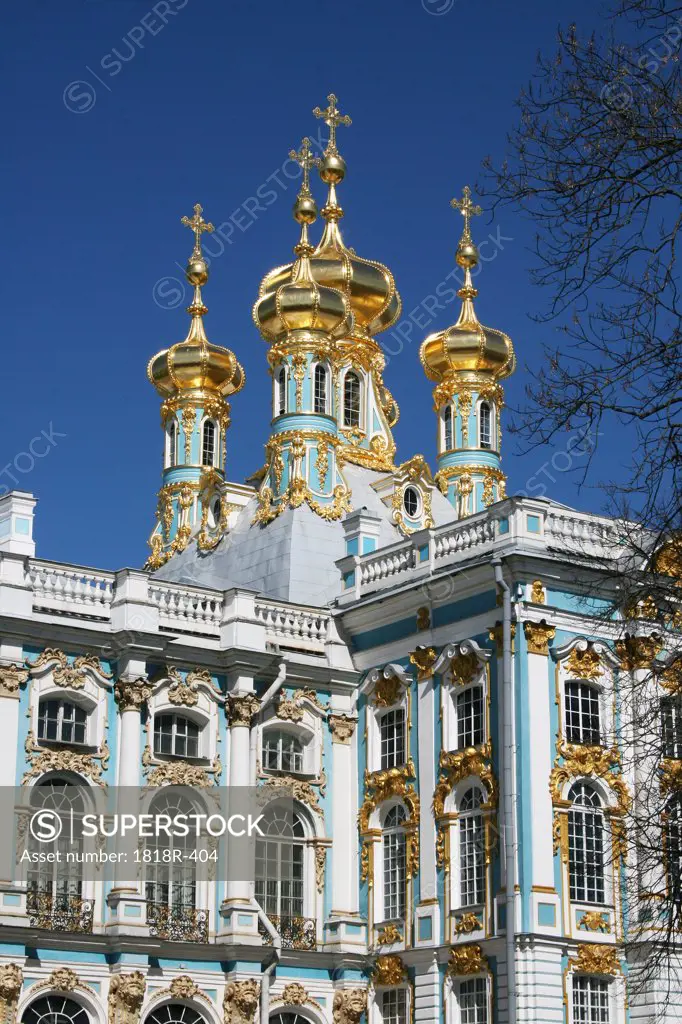 Russia, St. Petersburg, Imperial Palace at Tsarskoe Selo