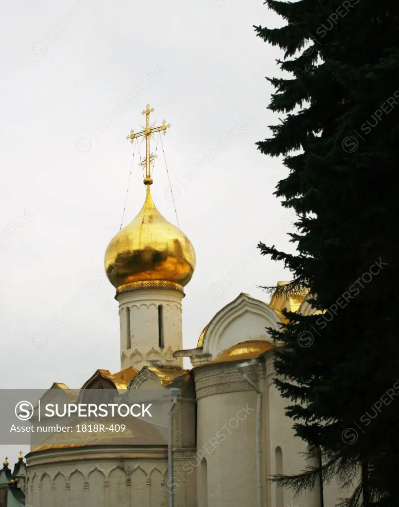 Russia, Moscow, Trinity Cathedral, Trinity monastery of St. Sergius
