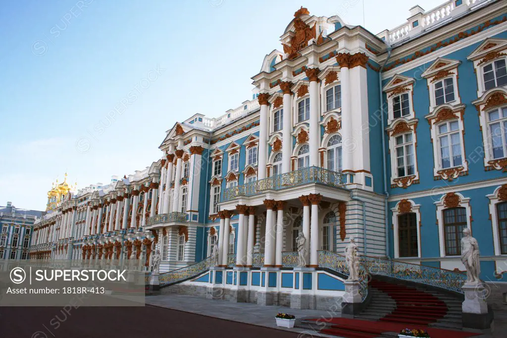 Russia, The Imperial Palace at Tsarskoe Selo