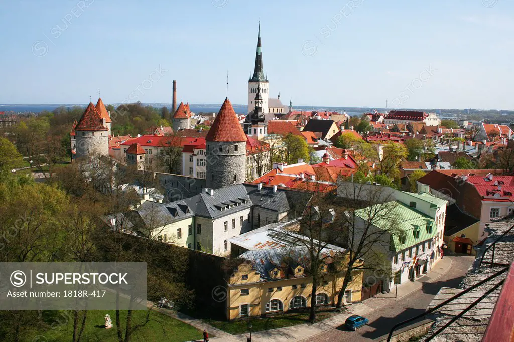 Estonia, Talin, Cityscape