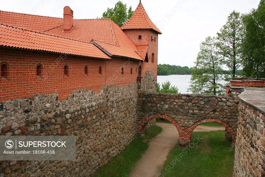 Lithuania, Vilnius, Trakai Island Castle