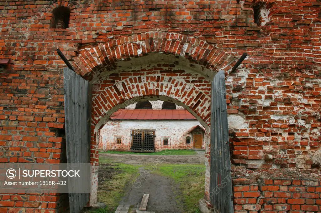 Russia, Goritsy, Inside the Kirillo-Belozersky monastery