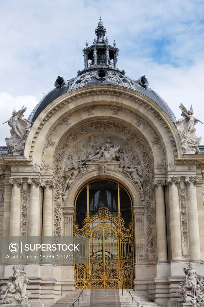 Petit Palais Gate, 8th Arrondissement, Paris, France. 04/29/2013