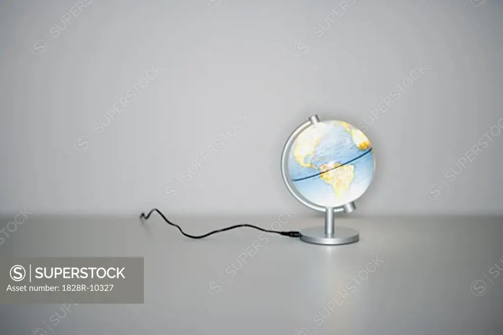 No Proprety Release Illuminated Globe   