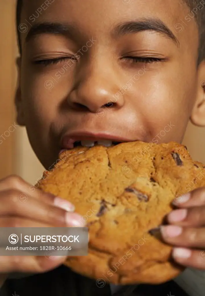 Child Eating Cookie   