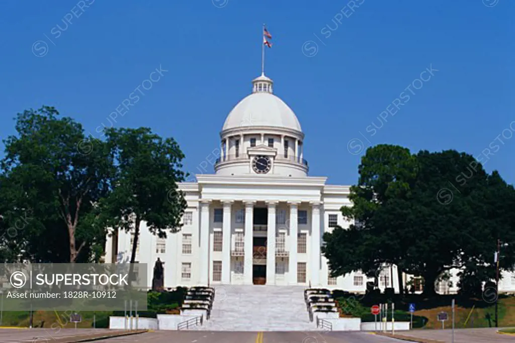 Alabama State Capitol Building, Montgomery, Alabama, USA   