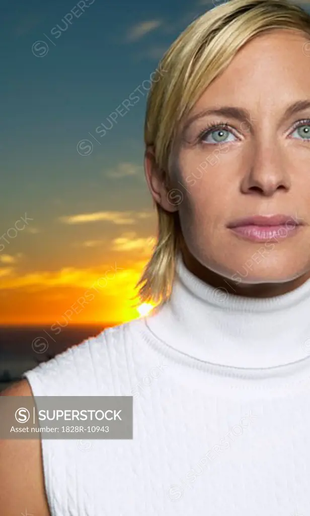 Close-up Portrait of Woman   
