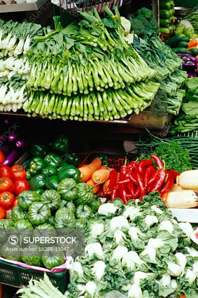 Vegetables at Market   