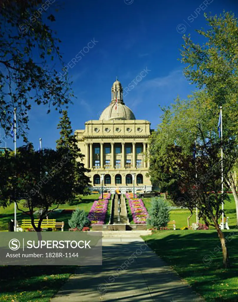 Legislative Building Edmonton, Alberta, Canada   