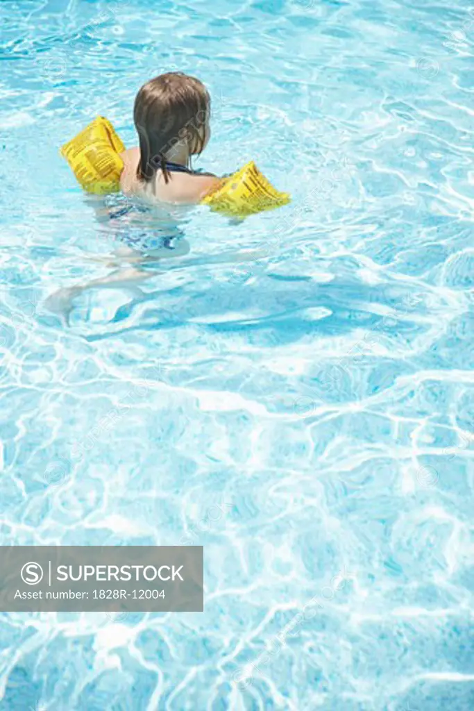 Girl Swimming   