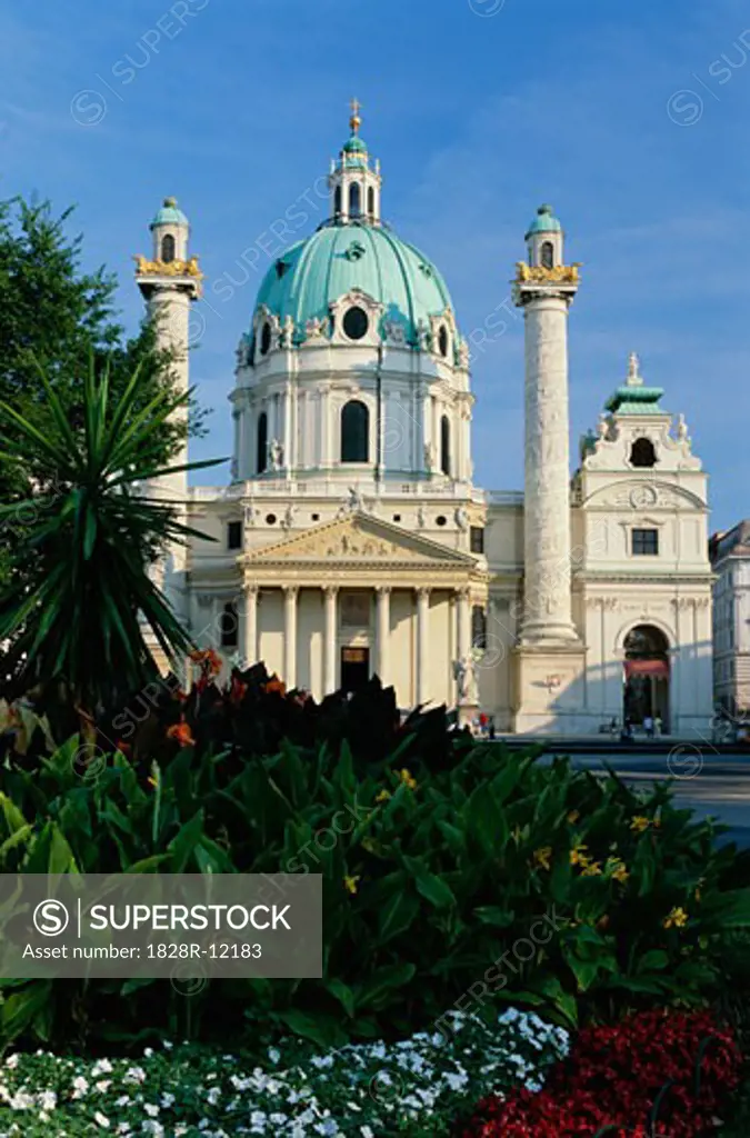 Karlskirche, Vienna, Austria   