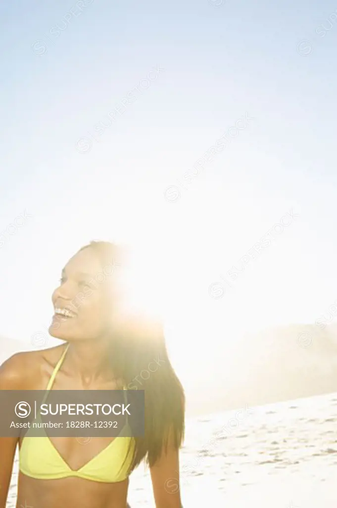 Portrait of Woman at the Beach   